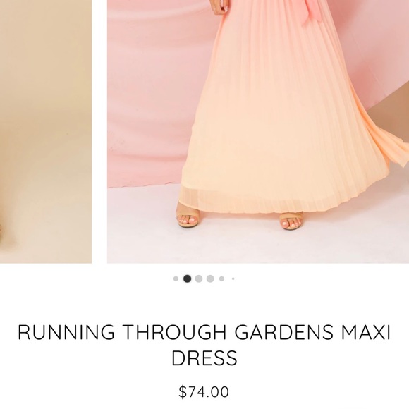 COPY - Jealous Tomato Ombré Maxi Dress - Picture 2 of 6